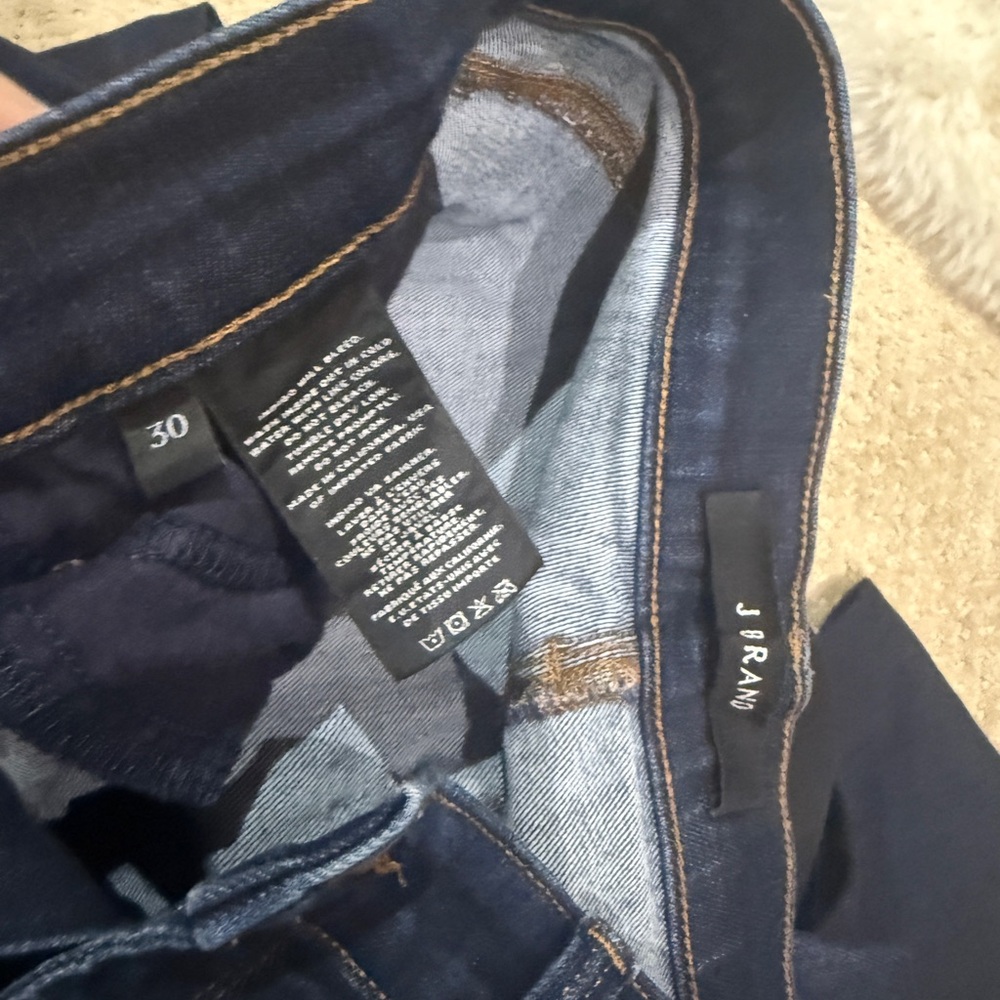 J Brand Women's Dark Blue Skinny Jeans